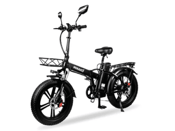 Електрофетбайк Minako F10 500W 48V 13Ah 20″ (Fat Bike)
