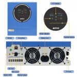 Комплект 5 кВт + 10.2 кВт*г інвертор Anenji з WiFi-модулем + 2 акумулятора Datouboss LiFePO4 48V/100Ah для резервного живлення - Зображення 7