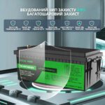 LiFePO4 48V/100AH Акумулятор Datouboss (5120W*h) для систем резервного живлення - Зображення 8