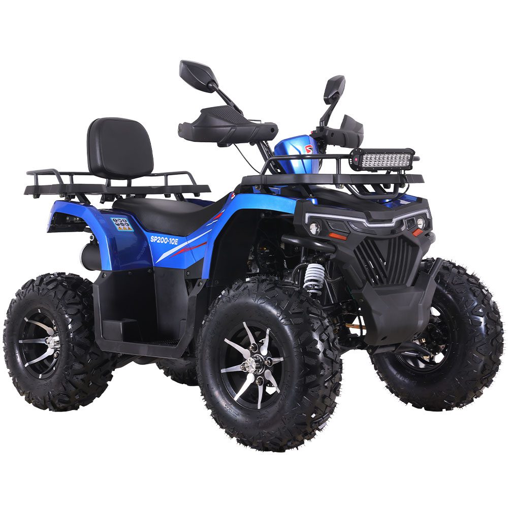 kvadrocikl-sp200-10e-blue-2025-1000x1000 Квадроцикл SPARK SP200-10E 200cc 4T (Автомат, Електростартер) - Зображення 1
